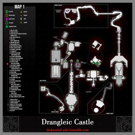 drangleic castle dark souls 2 wiki guide 565px