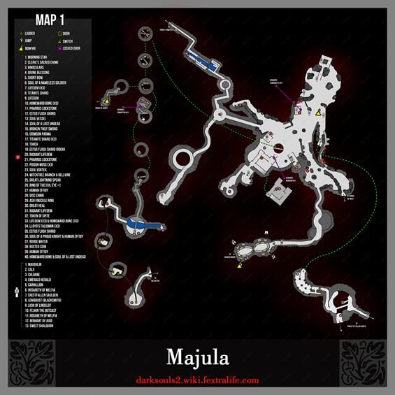 majula map dark souls2 wiki guide565px