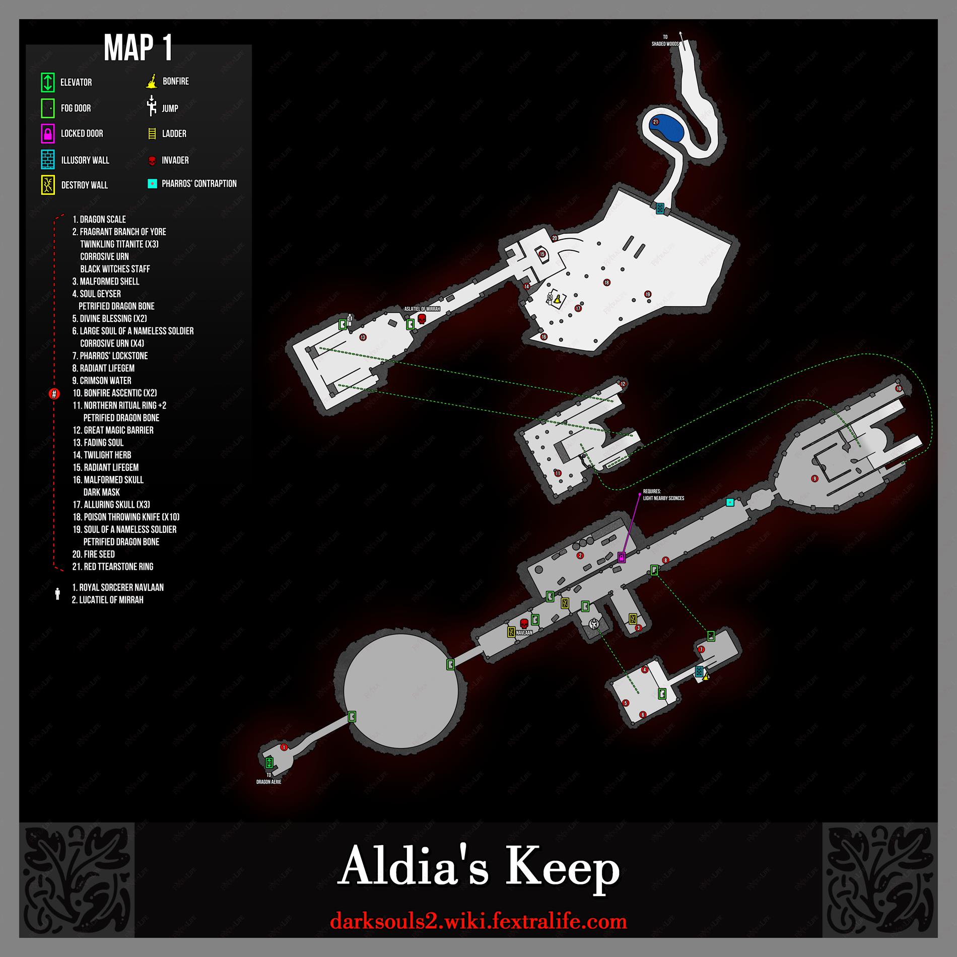 Aldia's Keep  Dark Souls 2 Wiki