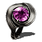 dark quartz ring