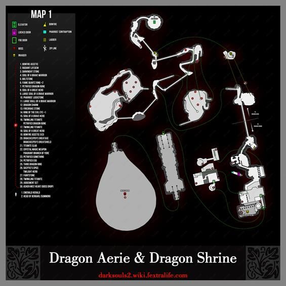 dragon aerie and dragon shrine dark souls 2 wiki guide 565px