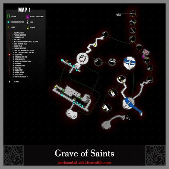 grave of giants map dark souls2 wiki guide565px