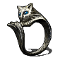 silvercat ring